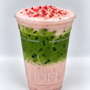 Iced Strawberry Shortcake Matcha
